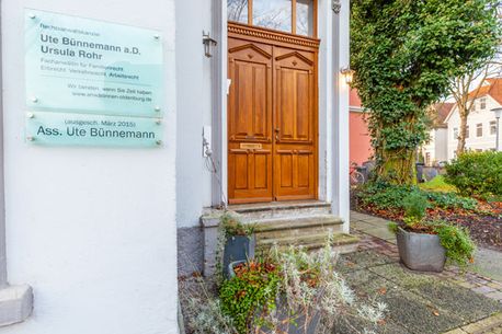 Rechtsanwaltskanzlei Ute Bünnemann Ursula Rohr Eingang